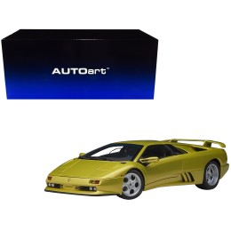 Lamborghini Diablo SE30 Giallo Spyder Yellow Metallic 1/18 Model Car by Autoart