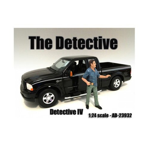 'The Detective #4' Figure For 1:24 Scale Models by American Diorama