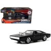 Dom's Dodge Charger R/T Matt Black 'Fast & Furious' Movie 1/32 Diecast Model Car by Jada
