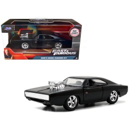 Dom's Dodge Charger R/T Matt Black 'Fast & Furious' Movie 1/32 Diecast Model Car by Jada