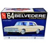 Skill 2 Model Kit 1964 Plymouth Belvedere Coupe Hardtop 1/25 Scale Model by AMT
