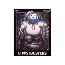 'Ghostbusters' 6' Stay Puft Marshmallow Man Figure with Nano Ecto-1 Car Diorama Set 'Ghostbusters' (1984) Movie 'Next Level' Series Model by Jada