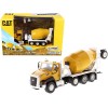 CAT Caterpillar CT660 Day Cab Tractor with McNeilus Bridgemaster Concrete Mixer 'Play & Collect!' Series 1/64 Diecast Model by Diecast Masters