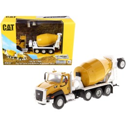 CAT Caterpillar CT660 Day Cab Tractor with McNeilus Bridgemaster Concrete Mixer 'Play & Collect!' Series 1/64 Diecast Model by Diecast Masters