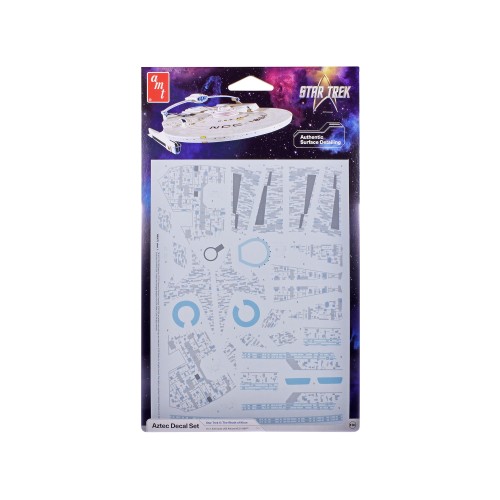 U.S.S. Reliant NCC-1864 Aztec Decal Set 'Star Trek II: The Wrath of Khan' (1982) Movie 1/537 Scale Model by AMT