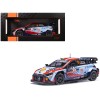 Hyundai i20 N Rally1 #11 Thierry Neuville - Martijn Wydaeghe Winner 'Rallye Monte-Carlo' (2024) 1/18 Diecast Model Car by IXO Models