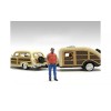 'Campers' Figure 1 for 1/18 Scale Models by American Diorama