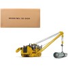 Komatsu D155CX-8 With K170 Pipelayer Yellow with Accessories 1/50 Diecast Model by First Gear