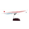 Boeing 777-300ER Commercial Aircraft 'Japan Air Self-Defense Force (JASDF)' White with Red Stripes 'Gemini 200' Series 1/200 Diecast Model Airplane by GeminiJets