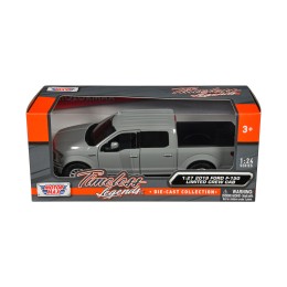 2019 Ford F-150 Limited Crew Cab Pickup Truck Gray 'Timeless Legends' Series 1/24-1/27 Diecast Model Car by Motormax