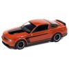 2012 Ford Mustang Boss 302 Competition Orange with Black Accents 'Modern Muscle' Series 1/64 Diecast Model Car by Auto World