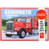 Skill 3 Model Kit Kenworth Conventional W-925 Tractor Truck 'Coca-Cola' 1/25 Scale Model by AMT