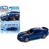2018 Chevrolet Camaro ZL1 Hyper Blue Metallic 'Modern Muscle' Limited Edition to 13000 pieces Worldwide 1/64 Diecast Model Car by Auto World