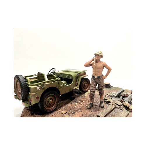 '4X4 Mechanic' Figure 1 for 1/18 Scale Models by American Diorama