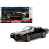 1977 Pontiac Firebird Black 'Smokey and the Bandit' (1977) Movie 'Hollywood Rides' Series 1/32 Diecast Model Car by Jada