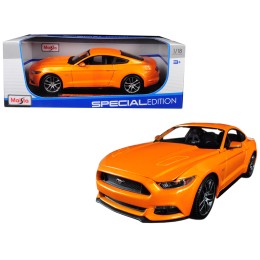 2015 Ford Mustang GT 5.0 Orange Metallic 'Special Edition' 1/18 Diecast Model Car by Maisto