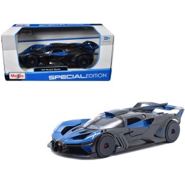 Bugatti Bolide Blue and Black Metallic 'Special Edition' Series 1/24 Diecast Model Car by Maisto