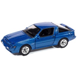 1988 Chrysler Conquest TSi Bright Blue Metallic 'Modern Muscle' Series 1/64 Diecast Model Car by Auto World