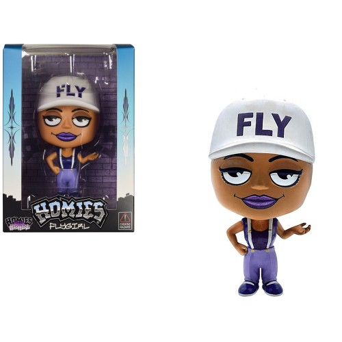Flygirl 4.5' Figure 'Homies Big Headz' Series 3 model by Homies