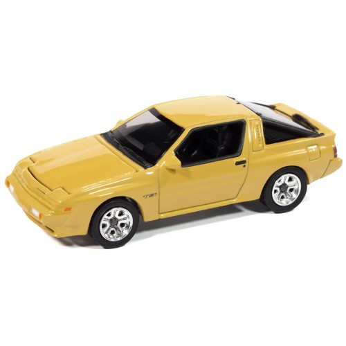 1988 Chrysler Conquest TSi San Marino Yellow 'Modern Muscle' Series 1/64 Diecast Model Car by Auto World