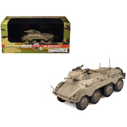 Sd.Kfz. 234/3 Armored Vehicle '#0 3rd Panzer Division Hungary' (1945) German Army 1/72 Diecast Model by Panzerstahl