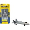 Lockheed Martin F-35 Lightning II Aircraft Gray 'Joint Strike Fighter' with Runway Section Diecast Model Airplane by Runway24