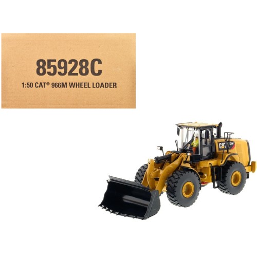 CAT Caterpillar 966M Wheel Loader with Operator 'Core Classics Series' 1/50 Diecast Model  by Diecast Masters