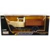 1931 Ford Model AA Pickup Truck Cream and Black 'Platinum Collection' Series 1/24 Diecast Model Car by Motormax