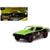1967 Chevrolet Camaro 'Teenage Mutant Ninja Turtles' Black and Green (Dirty) 'Hollywood Rides' Series 1/32 Diecast Model Car by Jada