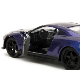 2009 Nissan GT-R (R35) Purple Metallic 'Pink Slips' Series 1/32 Diecast Model Car by Jada