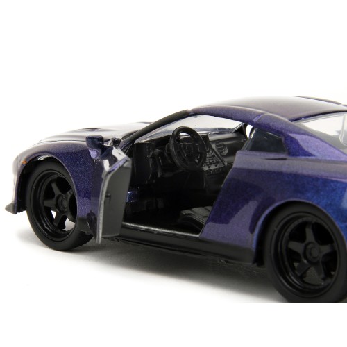2009 Nissan GT-R (R35) Purple Metallic 'Pink Slips' Series 1/32 Diecast Model Car by Jada