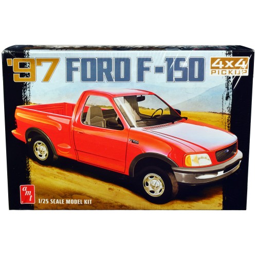 Skill 2 Model Kit 1997 Ford F-150 4X4 Pickup Truck 1/25 Scale Model by AMT