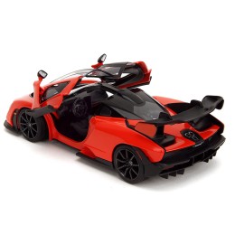 McLaren Senna Red and Black 'Fast X' (2023) Movie 'Fast & Furious' Series 1/24 Diecast Model Car by Jada