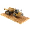 CAT Caterpillar 745 Articulated Truck with Operator (Dirty Version) 'Weathered' Series 1/50 Diecast Model by Diecast Masters