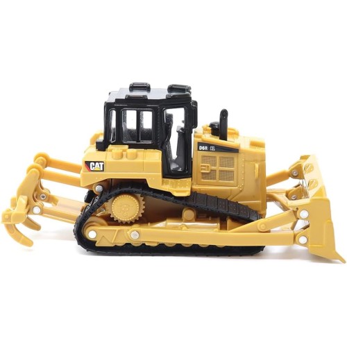 CAT Caterpillar D6R Track-Type Tractor Yellow and Black 1/64 Diecast Model by Diecast Masters