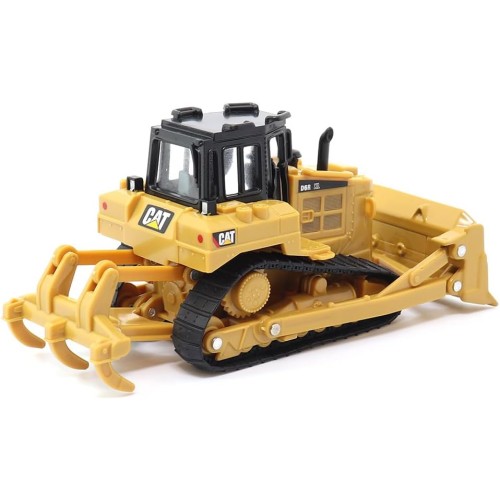 CAT Caterpillar D6R Track-Type Tractor Yellow and Black 1/64 Diecast Model by Diecast Masters