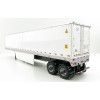 53' Dry Cargo Van Trailer White 'Transport Series' 1/50 Diecast Model by Diecast Masters